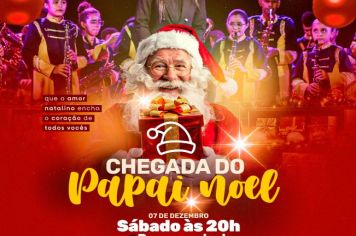 Chegada do Papai noel