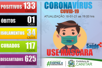 ATUALIZAÇÃO COVID-19 18/01/2021