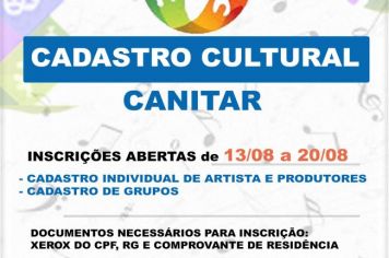 Cadastro Cultural 