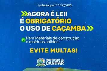 ???? Entulho na rua, não!